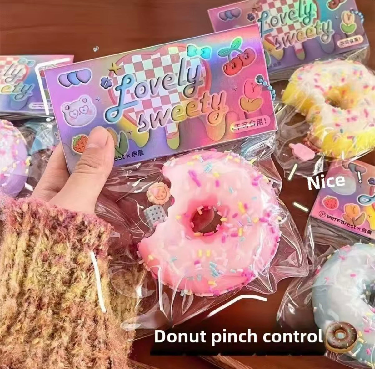 Dessert Taba Squishies - Cake, Waffle, and Donut Collection