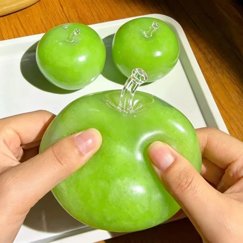 Lemon & Green Apple Slushie Squishy Toy