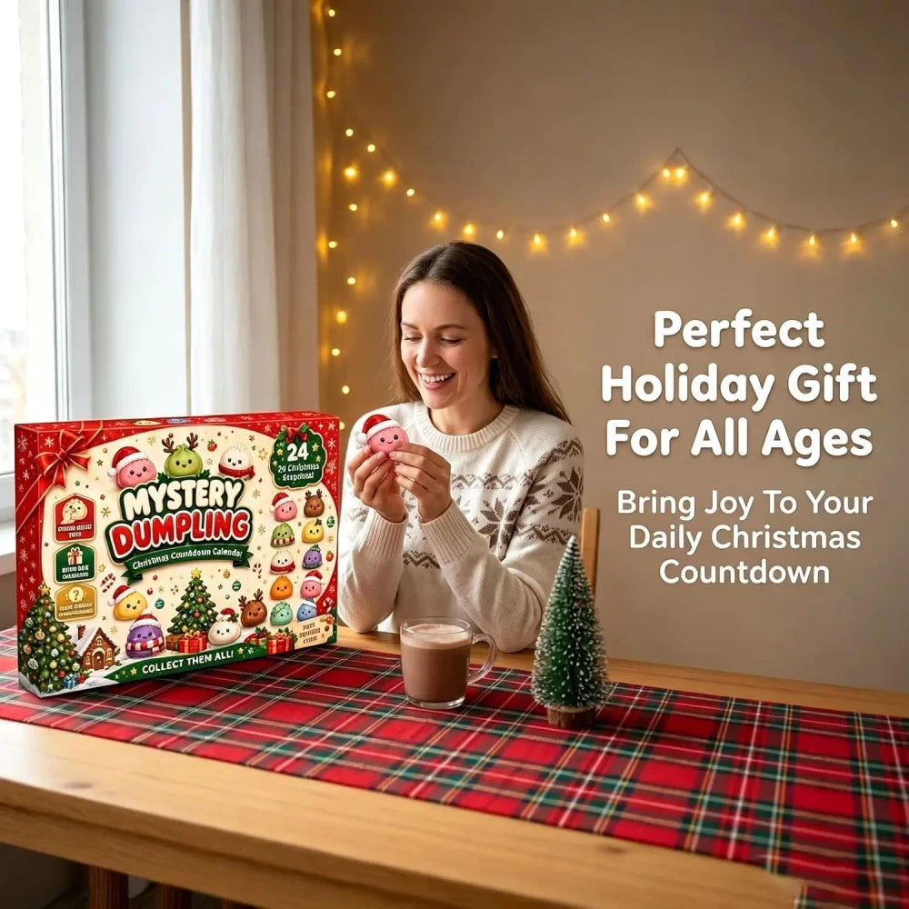 Christmas Dumpling Squishy Advent Calendar β 24 Days of Surprises