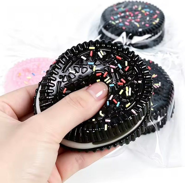 Chocolate Cream Cookie Taba Squishy