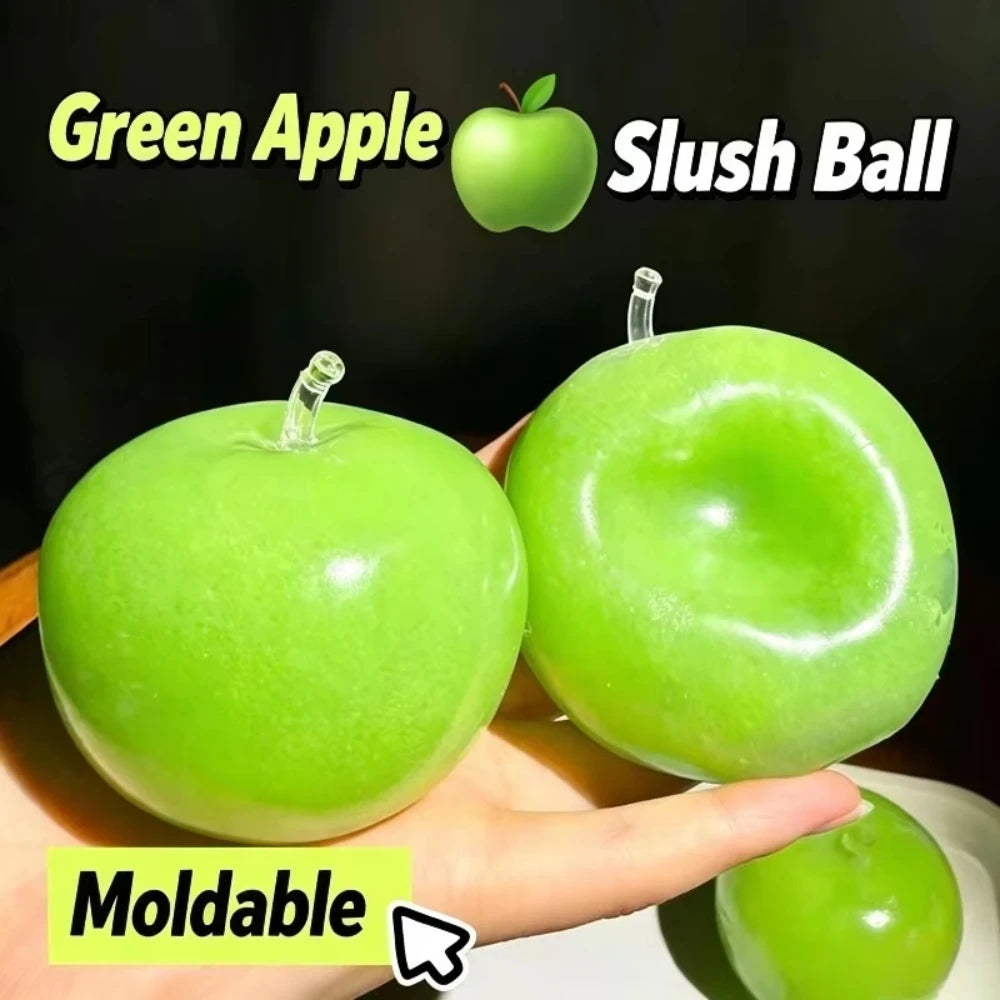 Lemon & Green Apple Slushie Squishy Toy